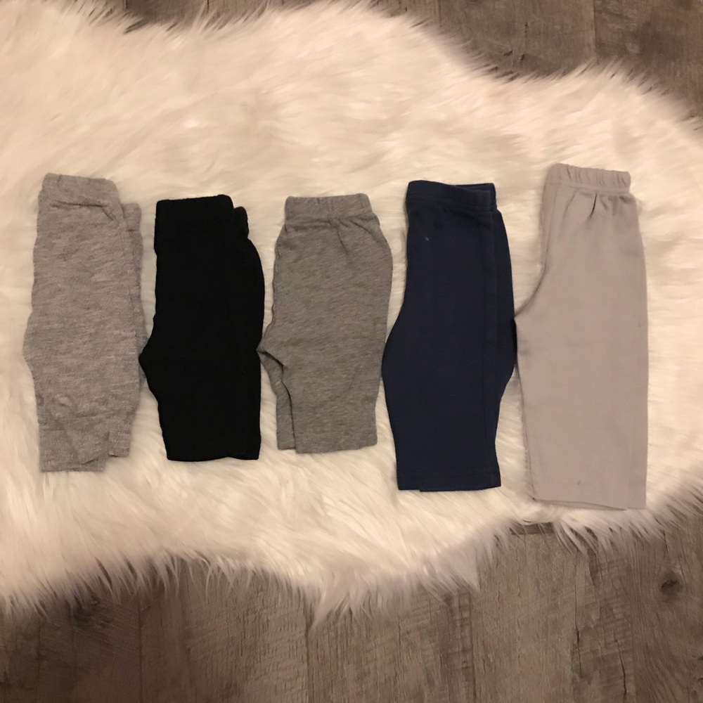 Infant boy / baby boy pants size 0-3 months bundle